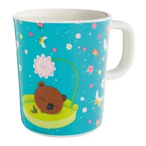 mug pour enfant en melamine Mouk au Japon